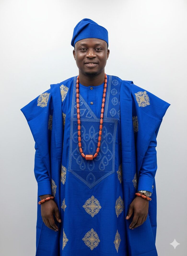 Ensemble de Bijoux Perles Yoruba Artisanales