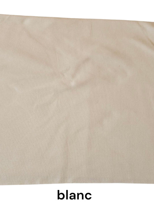 Lot de 6 essuie-tout lavables blancs