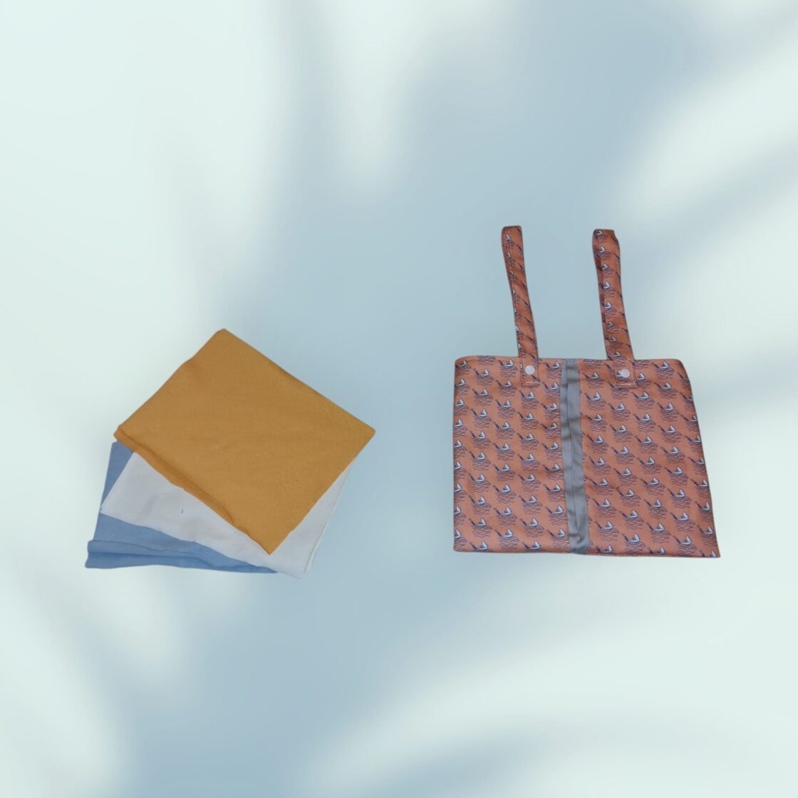 Starter pack: Distributeur double compartiments et 6 essuie-tout lavables