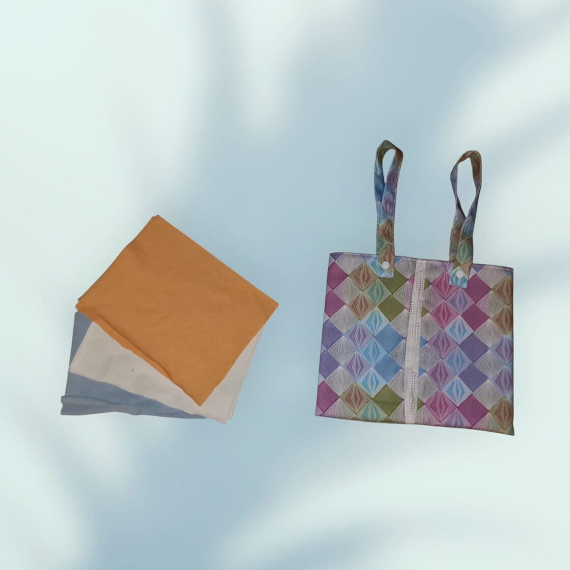 Starter pack: Distributeur double compartiments et 6 essuie-tout lavables